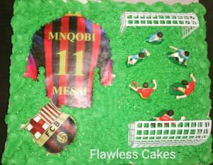 Barcelona soccer theme for Mnqobi 3