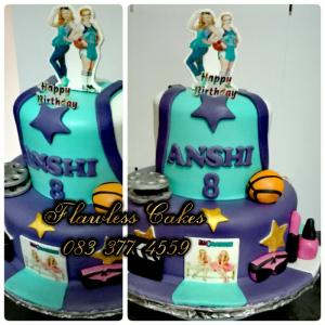 anshi birthday cake