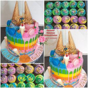 rainbow-cakes-for-twins-kabir-alyssa