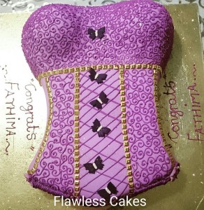 Fathima - corset cake     
